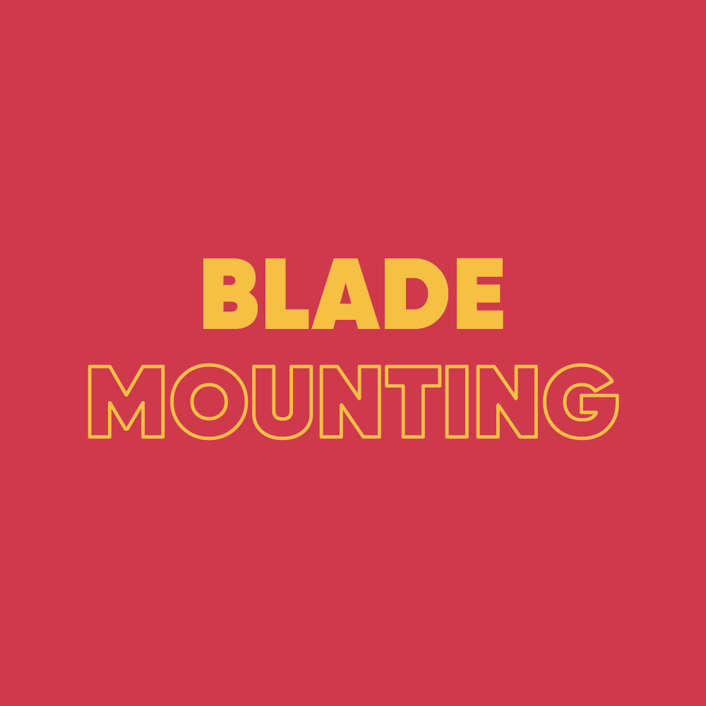 Skate Blade Mounting