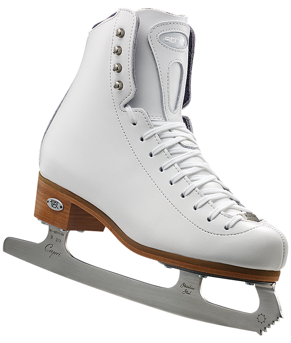 Riedell 223 Stride Complete White Figure Skates Size 4-10
