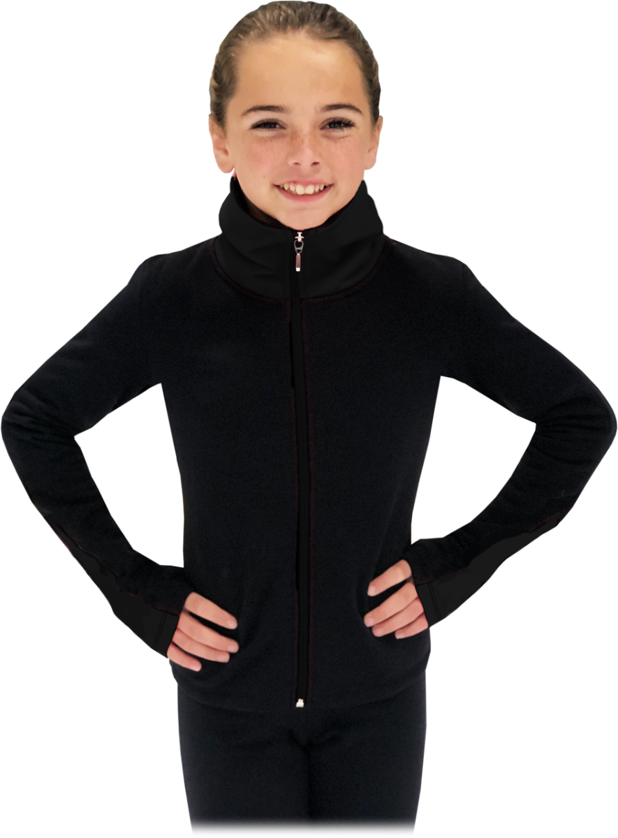 Chloe Noel Polartec Fleece Jacket- Crystal Design. Child Large