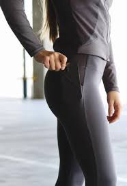 Jiv Sport Heli Leggings in Grey - Medium