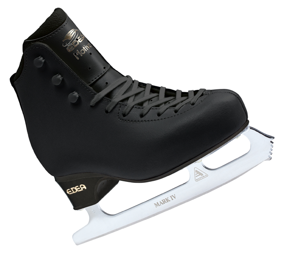 Edea Motivo Figure Skates in Black. Senior Sizes 260 - 280