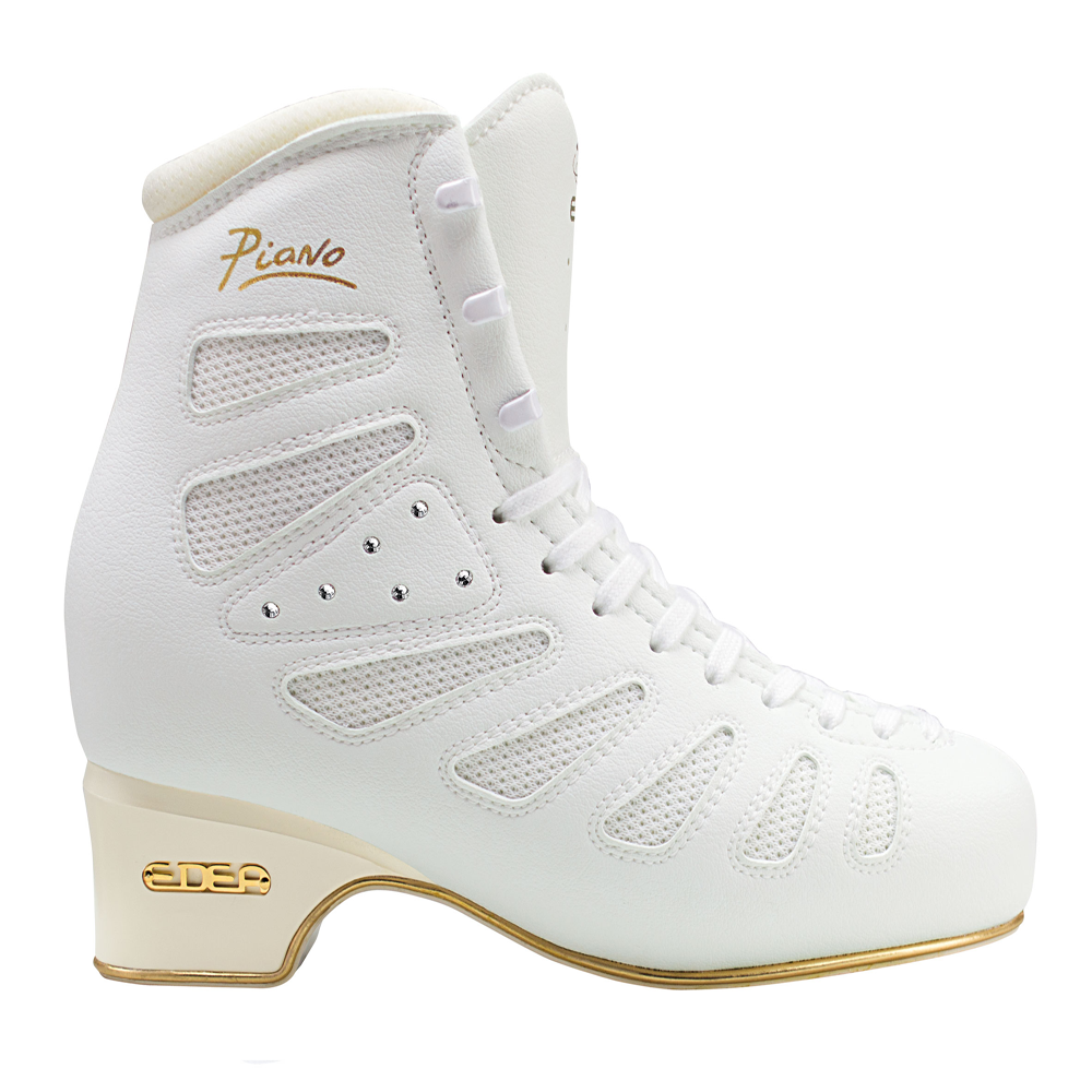 Edea Piano Boot Only in Ivory. Senior Sizes 260 - 280