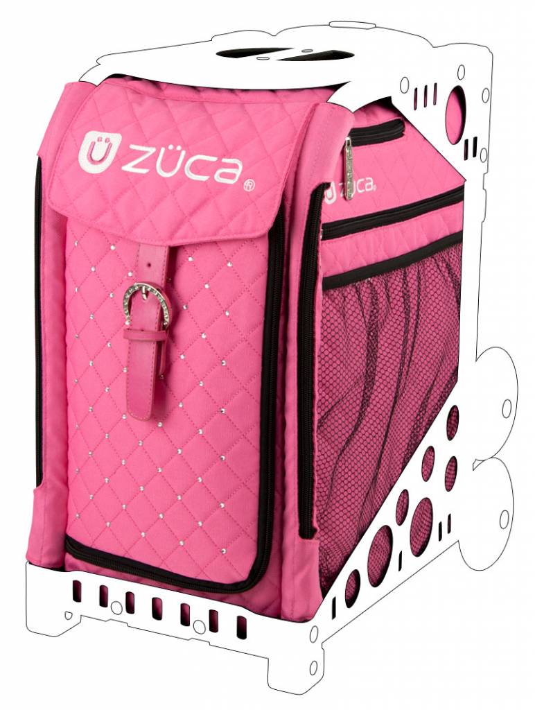 Zuca Rolling Skate Bag Hot Pink Mystic - Insert Only
