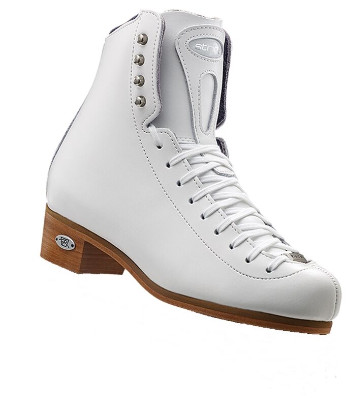 Riedell 223 Stride Boot Only White Figure Skate Size 4-10
