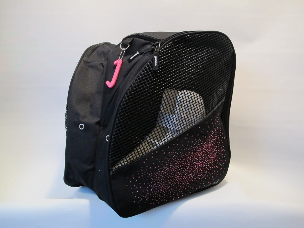 Ice H Skate Backpack Style Rhinestone Carry Bag