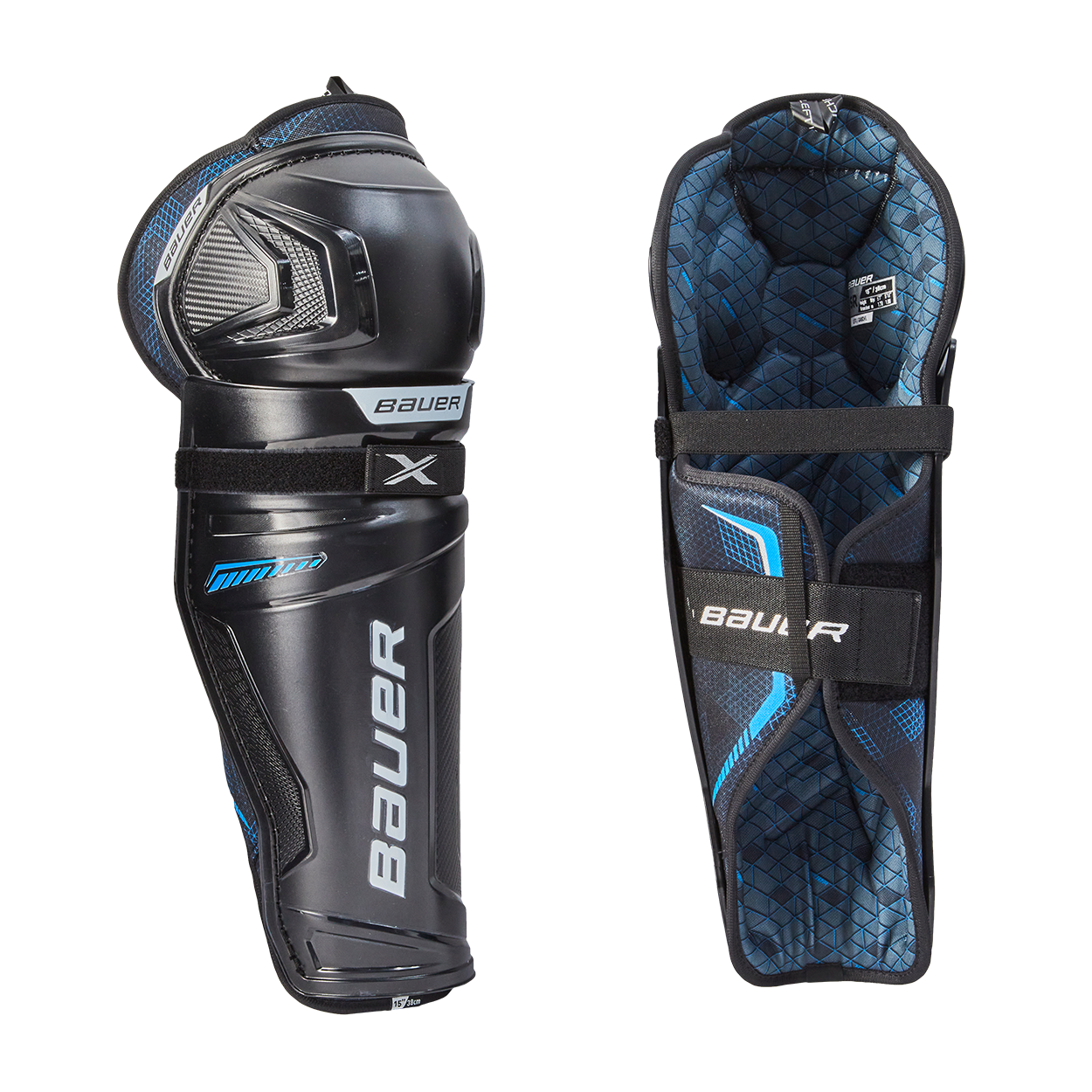 Bauer X Shin Guards -  Intermediate